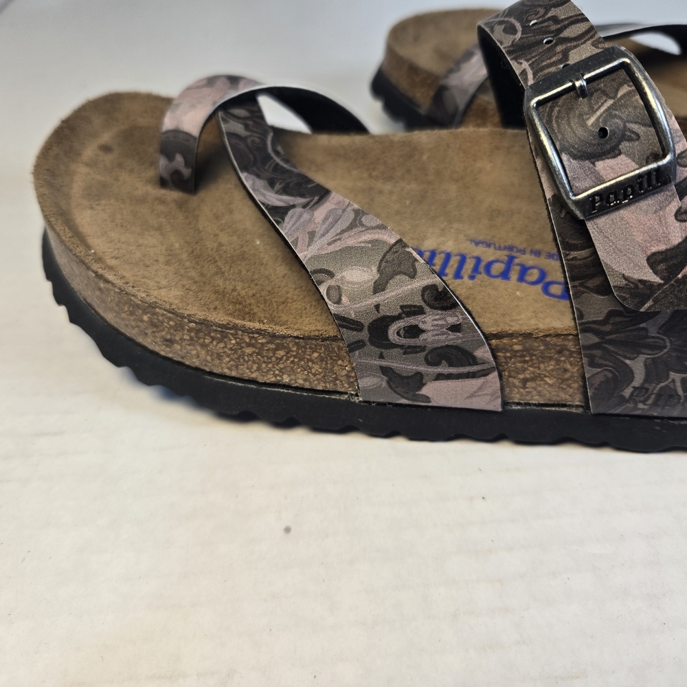 Birkenstock Papillio Tabora Damask Orchid Women's Floral Sandals Sz EU 36 US 5 - Picture 8 of 10